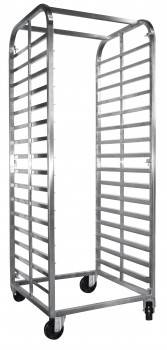 Тележка-шпилька для гастроемкостей Абат ТШГ-14-1/1, 14 уровней для GN 1/1, вся нерж.				