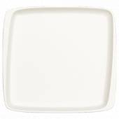 Тарелка квадратная 15х14см фарфор Moove White Bonna MOV19KR b