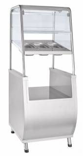 Прилавок для столовых приборов с хлебницей Абат ПСПХ-70Т Премьер (3хGN1/3-100) Прилавок для столовых приборов с хлебницей Абат ПСПХ-70Т Премьер (3хGN1/3-100)