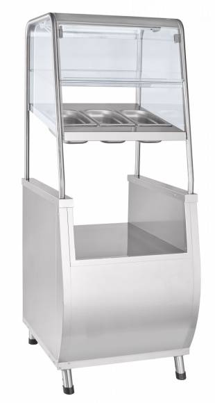 Прилавок для столовых приборов с хлебницей Абат ПСПХ-70Т Премьер (3хGN1/3-100) Прилавок для столовых приборов с хлебницей Абат ПСПХ-70Т Премьер (3хGN1/3-100)