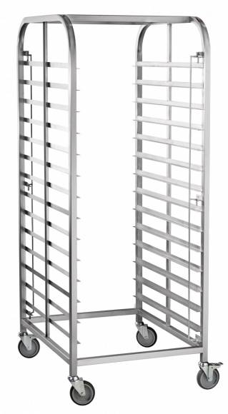 Тележка-шпилька для гастроемкостей Абат ТШГ-14-2/1, 14 уровней для GN 2/1, вся нерж. Тележка-шпилька для гастроемкостей Абат ТШГ-14-2/1, 14 уровней для GN 2/1, вся нерж.