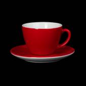 Чайная пара 200мл Corone Gusto красная фк1720