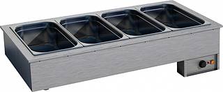 Мармит тепловой встраиваемый Gastrolux ВТМ-146/GN для 4хGN1/1