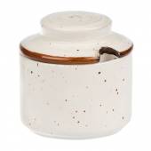 Сахарница 250мл с крышкой фарфор White Fusion P.L. P6134209/0525-2  73024316 /4/