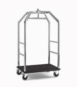 Тележка для багажа 104х64х180см ОЛДАК нерж., ковролин, 2 поручня, конусные ТМ 4.5 Тележка для багажа 104х64х180см ОЛДАК нерж., ковролин, 2 поручня, конусные ТМ 4.5