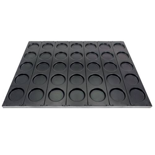 Лист для выпечки гамбургеров 135 мм 530*325 с антипригарным покрытием Лист для выпечки гамбургеров 135 мм 530*325 с антипригарным покрытием