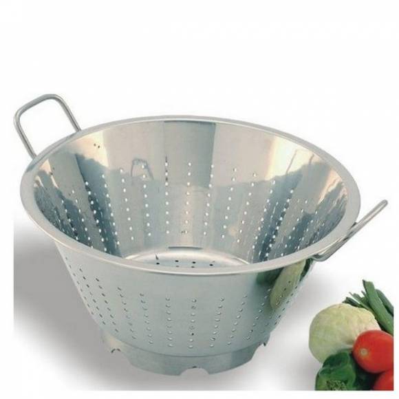 Дуршлаг конический 24см Maco COLE24 на подставке Дуршлаг конический 24см Maco COLE24 на подставке