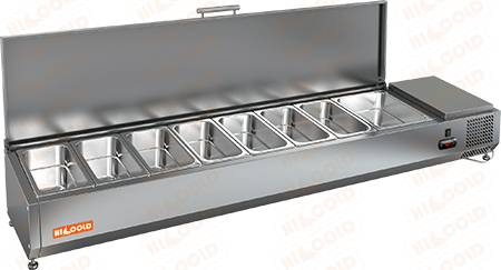 Витрина холод. настольная с крышкой Hicold VRTU 1485 для стола PZ3 вместимость 5х1/3+1/2 Витрина холод. настольная с крышкой Hicold VRTU 1485 для стола PZ3 вместимость 5х1/3+1/2