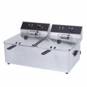 Фритюрница 11л+11л Hurakan HKN-FD1111N