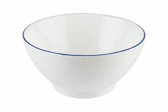 Салатник 450 мл 140 мм фарфор Banquet Retro Bonna E101RIT14AKS синий край Салатник 450 мл 140 мм фарфор Banquet Retro Bonna E101RIT14AKS синий край