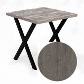 Стол прямой 800х800х750 Х-образный Дуб Рошелье Стол прямой 800х800х750 Х-образный Дуб Рошелье