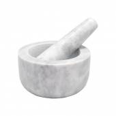 Ступка d=120 мм. h=70 мм. с пестиком 130 мм., мрамор VB FIH 896