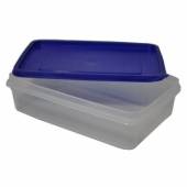 Контейнер 3,4л 290х190х90мм прямоугольный с синей крышкой MG 1722 54984 /30/
