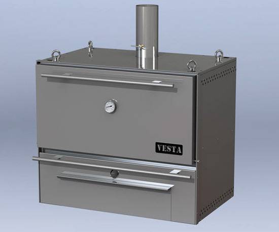 Печь-мангал Vesta M45 N нерж. Печь-мангал Vesta M45 N нерж.