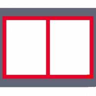 Матрица 2 ячейки 187х137мм для Indokor IX-5 Матрица 2 ячейки 187х137мм для Indokor IX-5