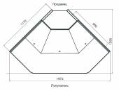 Витрина Dazzl Galaxy 090 Plug-in Открытый угол 90 вентилируемая универсальная (без боковин) Витрина Dazzl Galaxy 090 Plug-in Открытый угол 90 вентилируемая универсальная (без боковин)