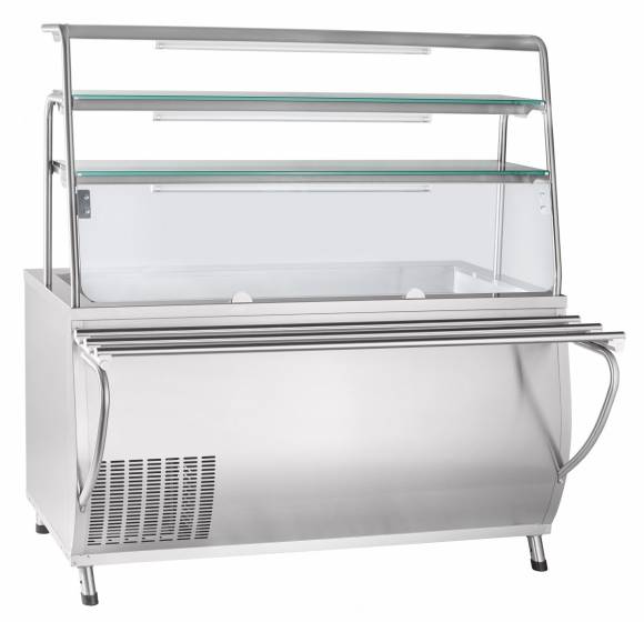 Прилавок холодильный с ванной Абат ПВВ(Н)-70Т-01-НШ Премьер Прилавок холодильный с ванной Абат ПВВ(Н)-70Т-01-НШ Премьер