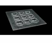 Тарелка Glassware 200*200 мм 48825. Тарелка Glassware 200*200 мм 48825.