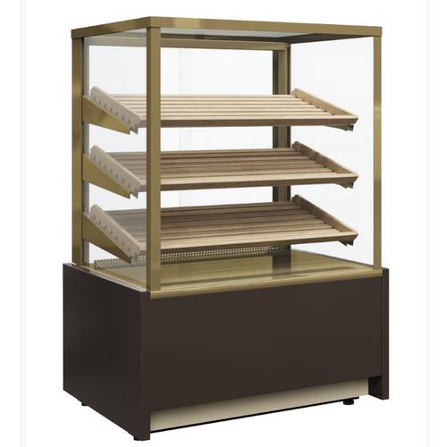 Витрина хлебная KC70 N 0,6-2 LIGHT Bread 0102-0109 (без стекла) (Хлебная 0,6 Carboma Cube)