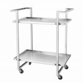 Тележка сервировочная,нержавеющая сталь 85*50*105 см. P.L.--Hotelware EBT 65215