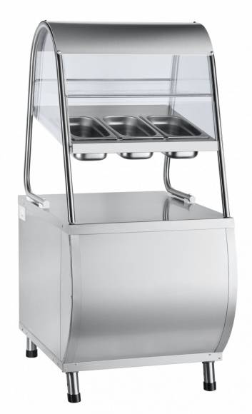 Прилавок для столовых приборов с хлебницей Абат ПСПХ-70М Патша Прилавок для столовых приборов с хлебницей Абат ПСПХ-70М Патша