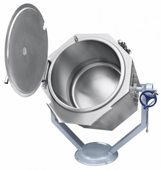 Котел пищеварочный Aбат КПЭМ-100 ОР ручной привод, без миксера Котел пищеварочный Aбат КПЭМ-100 ОР ручной привод, без миксера