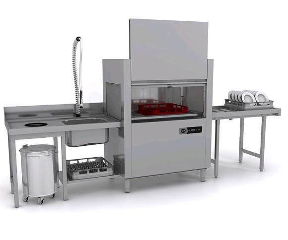 Посудомоечная машина туннельная Apach ARC100 (Л/П) 161810 Посудомоечная машина туннельная Apach ARC100 (Л/П) 161810