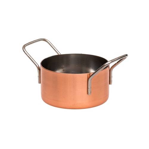Кастрюля для подачи 90х50 мм без крышки, с медным напылением (CAM09C) 99010006 56897