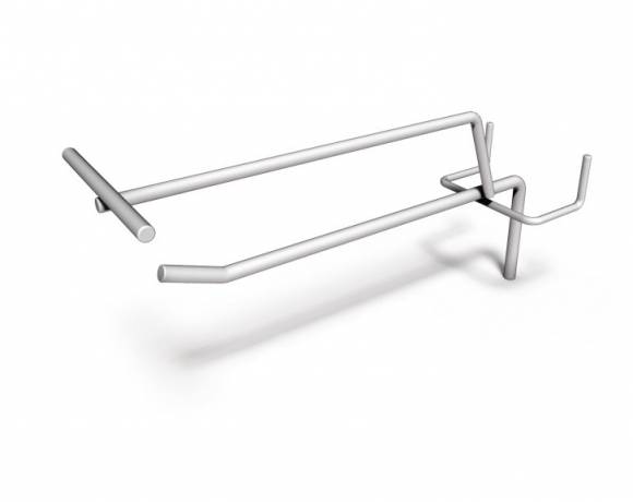 Крючок одинарный 150мм для ценникодержателя Крючок одинарный 150мм для ценникодержателя