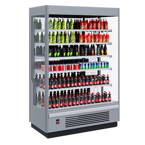 Пристенный охлаждаемый стеллаж Polair STRETTO 2500 МG без боковин (остекление) Пристенный охлаждаемый стеллаж Polair STRETTO 2500 МG без боковин (остекление)