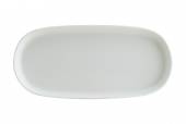 Блюдо овальное 180*90 мм Белый, форма Хюгге Bonna HYG18OV