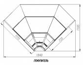 Витрина холодильная угловая GC110 VM-6 (ВХСу-2 внутренний 90 Carboma GC110) динамика Витрина холодильная угловая GC110 VM-6 (ВХСу-2 внутренний 90 Carboma GC110) динамика