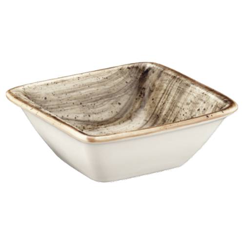 Салатник квадратный 8х8,5см фарфор Moove Aura Terrain Bonna ATRMOV10KS b