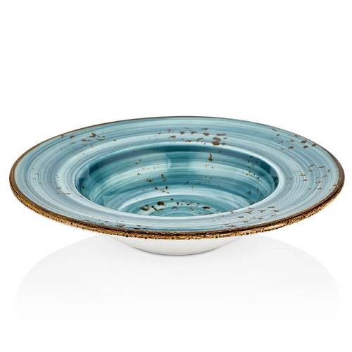 Тарелка для пасты гастро 480 мл 280мм фарфор Infinity By Bone HA-IN-GT-28-CK /6/ Тарелка для пасты гастро 480 мл 280мм фарфор Infinity By Bone HA-IN-GT-28-CK /6/