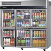 Шкаф морозильный демонстрационный Turbo Air KF65-6G