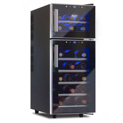 Винный шкаф термоэлектрический COLD VINE C21-TBF2 2 температурные зоны