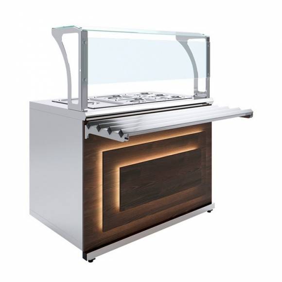 Мармит вторых блюд паровой Pafos Luxstahl МВП (С)-1500 Premium (камень) Мармит вторых блюд паровой Pafos Luxstahl МВП (С)-1500 Premium (камень)