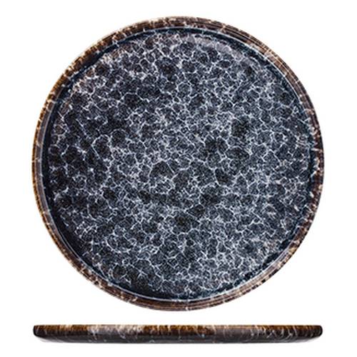 Тарелка «Стоун»; фарфор; D=267,H=15мм; сине-серый 03012855 /1/24/ Тарелка «Стоун»; фарфор; D=267,H=15мм; сине-серый 03012855 /1/24/