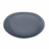 Блюдо овальное 150*100 мм. серый, волнистый край Ground Bonna GRSCRA15OV