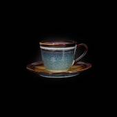 Чайная пара 200мл Corone Verde синий+зеленый HL497110+HL497120 фк0722 Чайная пара 200мл Corone Verde синий+зеленый HL497110+HL497120 фк0722