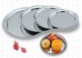Поднос сервировочный круглый 30см Eksi STR12 нерж.