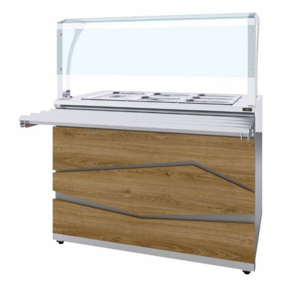 Мармит вторых блюд паровой Zigzag Luxstahl МВП (С)-1200 Premium (камень) +столешница Мармит вторых блюд паровой Zigzag Luxstahl МВП (С)-1200 Premium (камень) +столешница