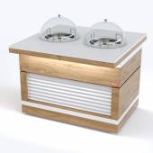 Прилавок диспенсер для тарелок тепловой островной RBN42HSI-ЖЖ ШС Filin 1150x1100x860мм Прилавок диспенсер для тарелок тепловой островной RBN42HSI-ЖЖ ШС Filin 1150x1100x860мм