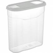 Банка для сыпучих прод. 4000 мл. 245*105*260 мм. с пластик. крышкой 73026 Банка для сыпучих прод. 4000 мл. 245*105*260 мм. с пластик. крышкой 73026