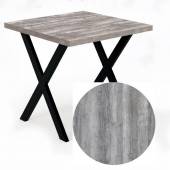 Стол прямой 800х800х750 Х-образный Рагнар Стол прямой 800х800х750 Х-образный Рагнар