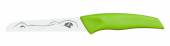Нож для овощей 110/220 мм. с волн. кромкой, салатовый KIDS Icel 24502.CROC000.120 Нож для овощей 110/220 мм. с волн. кромкой, салатовый KIDS Icel 24502.CROC000.120