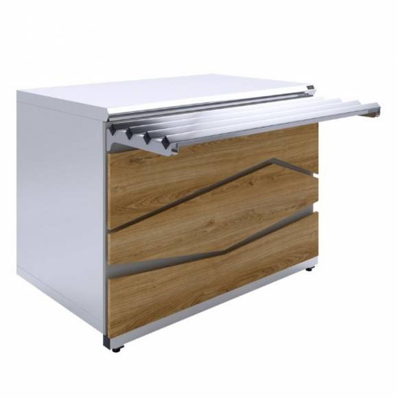 Прилавок нейтральный Zigzag Luxstahl ПН-1200 Premium (камень) +столешница Прилавок нейтральный Zigzag Luxstahl ПН-1200 Premium (камень) +столешница