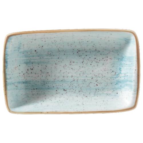 Блюдо прямоугольное 15х9см фарфор Moove Aura Aqua Bonna AAQMOV16DKY b