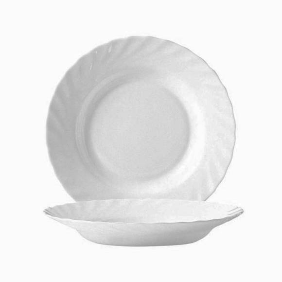 Тарелка глубокая 225мм 300мл Trianon D6889 (52104)  4638 /6/36/