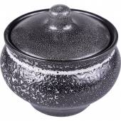 в Горшок для запекания 0,4л D=105 H=105мм«Млечный путь» фарфор черный ФРФ88803253 /16/ в Горшок для запекания 0,4л D=105 H=105мм«Млечный путь» фарфор черный ФРФ88803253 /16/